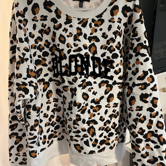 Brunette the label oversized Blonde sweatshirt - Picture 1 of 3